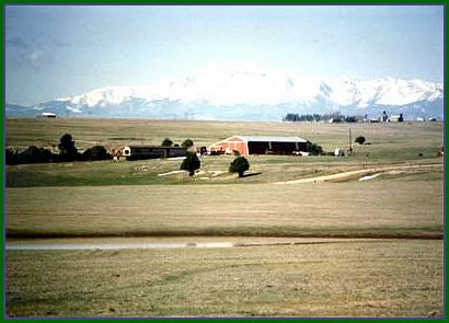 Winter comes to Elbert County.